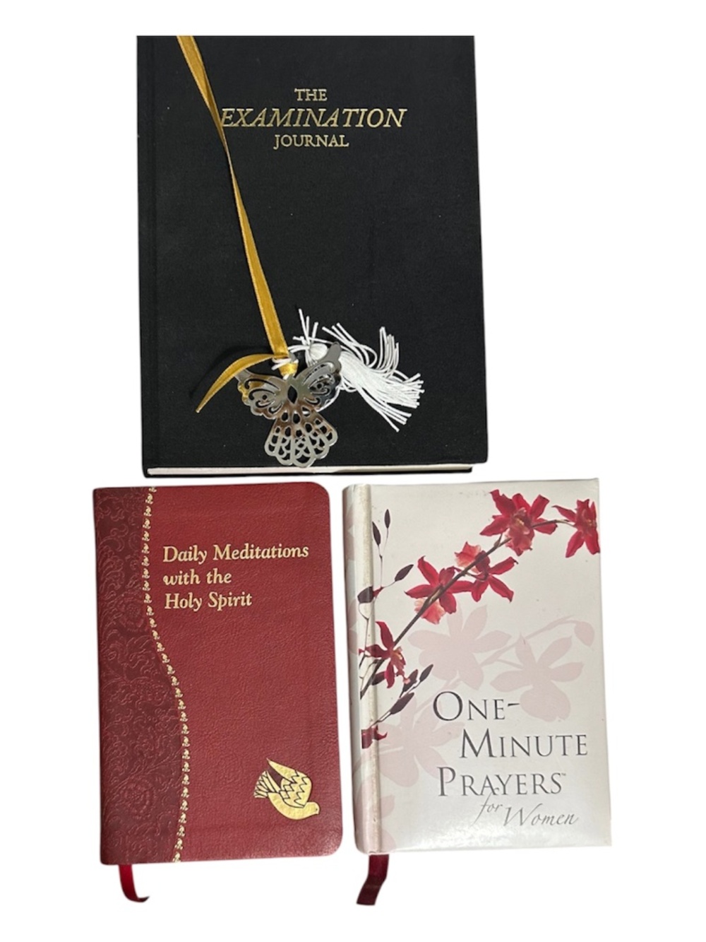 Christian Devotional Book Bundle – Examination Journal, Holy Spirit & Prayer Boo